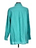 Unbranded Teal 3/4 Sleeve Button-Down Shirt Size L (estimated) - photo 2