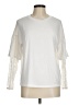 Unbranded Ivory White 3/4 Sleeve T-Shirt Size M - photo 1