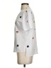 Unbranded Stars White Short Sleeve Blouse Size S - photo 5