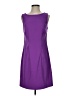 Alyx Solid Purple Cocktail Dress Size 4 - photo 1