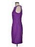 Alyx Solid Purple Cocktail Dress Size 4 - photo 5