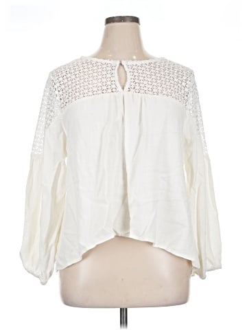 Umgee 3/4 Sleeve Blouse (view 1)