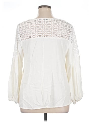 Umgee 3/4 Sleeve Blouse (view 2)