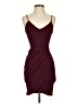 Lulus Solid Burgundy Cocktail Dress Size XXS - photo 1