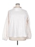Maurices 100% Polyester Chevron-herringbone White Sweatshirt Size 20 (2) - photo 1