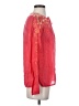 Johnny Was 100% Polyester Pink Long Sleeve Blouse Size XS - photo 4