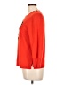 J.Crew 100% Cashmere Hearts Orange Cashmere Pullover Sweater Size L - photo 5