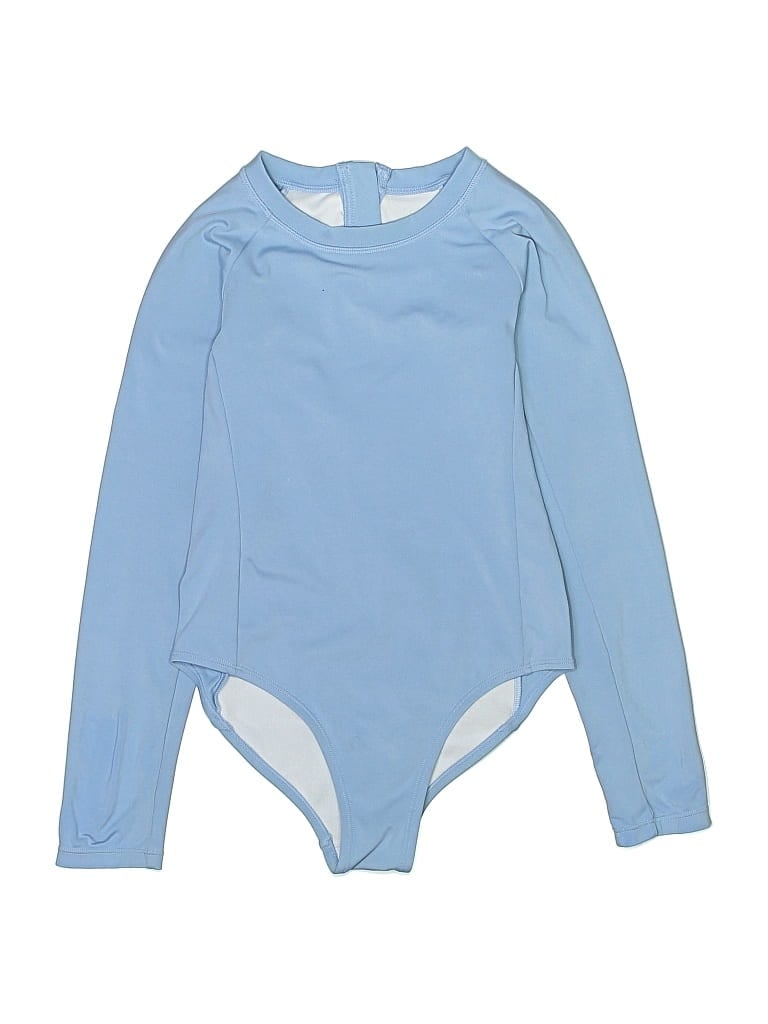 Pre-owned Assorted Brands Kids' Rash Guard In Blue