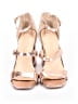 Wild Diva Metallic Gold Sandals Size 8 1/2 - photo 2