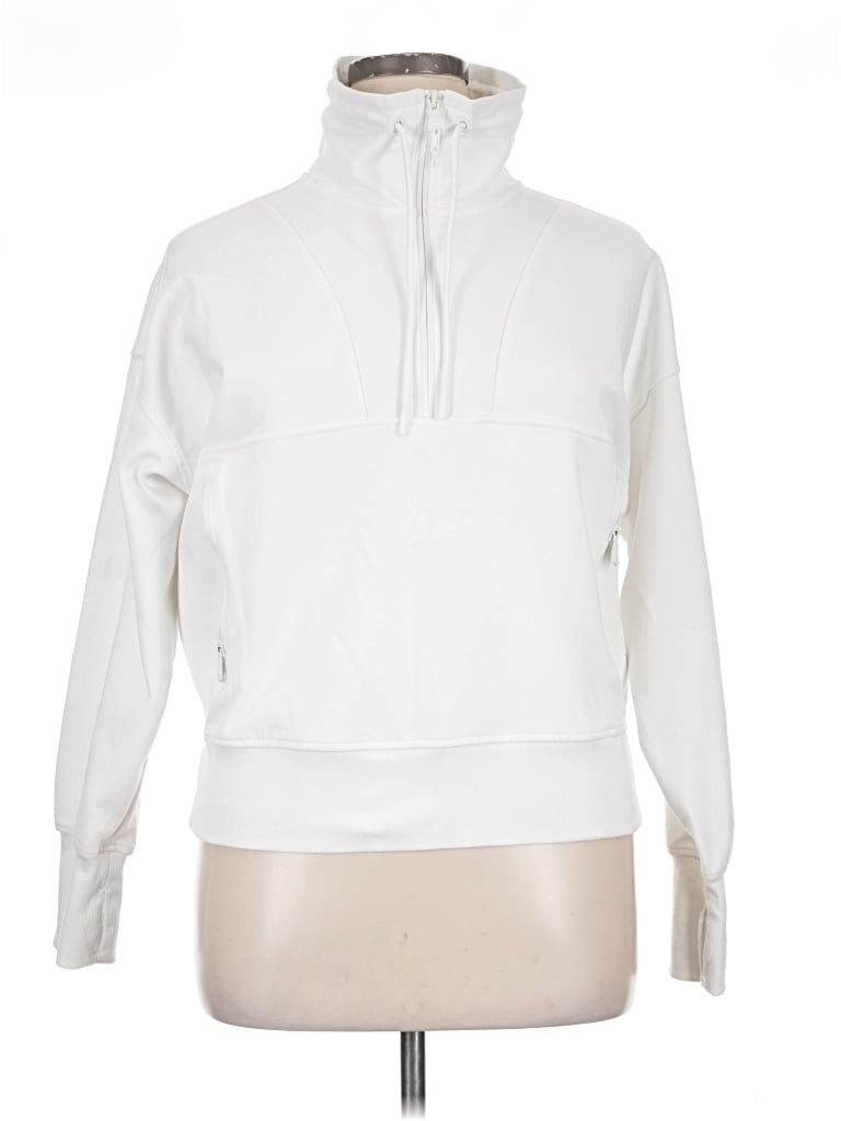 Pre-owned Active By Old Navy Sweatshirt In White
