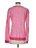 Talbots Checkered-gingham Pink Pullover Sweater Size XS - photo 2