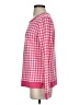 Talbots Checkered-gingham Pink Pullover Sweater Size XS - photo 5