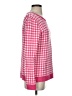 Talbots Checkered-gingham Pink Pullover Sweater Size XS - photo 4