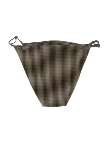 Madewell Adjustable String Bikini Bottom in Mini Check (view 2)