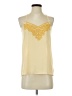 Express 100% Polyester Yellow Sleeveless Blouse Size XS - photo 1