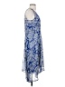 CAbi 100% Polyester Paisley Blue Cocktail Dress Size S - photo 4