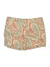 Kenar Paisley Green Shorts Size 4 - photo 1