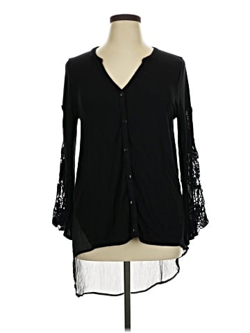 August Silk Long Sleeve Blouse (view 1)