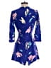 Yumi Kim Blue Romper Size XS - photo 2