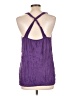 Self Esteem 100% Polyester Purple Sleeveless Blouse Size L - photo 2