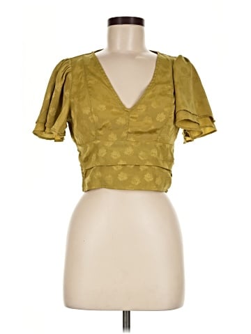 Urban Outfitters Short Sleeve Blouse (view 1)