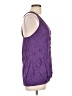 Self Esteem 100% Polyester Purple Sleeveless Blouse Size L - photo 4