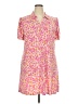 CeCe Print Pink Casual Dress Size XXL - photo 1
