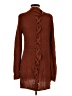 Pinque 100% Acrylic Brown Cardigan Size S - photo 2