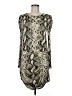 Peyton Jensen Animal Print Gray Casual Dress Size M - photo 1