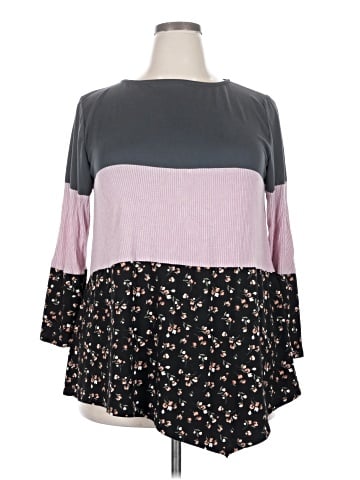 emerald 3/4 Sleeve Blouse (view 1)