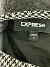 Express Houndstooth Gray Casual Skirt Size 2 - photo 4