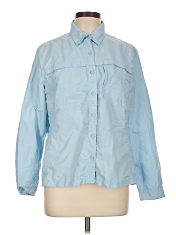 L.L.Bean Long Sleeve Button-Down Shirt (view 1)