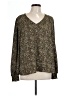 CAbi 100% Polyester Green Long Sleeve Blouse Size L - photo 1