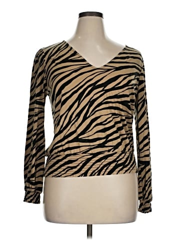 MICHAEL Michael Kors Long Sleeve Top (view 1)