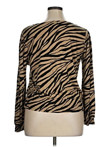 MICHAEL Michael Kors Long Sleeve Top (view 2)