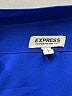 Express 100% Polyester Blue Long Sleeve Blouse Size S - photo 7