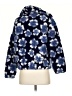 Olive and Oak 100% Polyester Tie-dye Blue Faux Fur Jacket Size S - photo 2