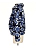Olive and Oak 100% Polyester Tie-dye Blue Faux Fur Jacket Size S - photo 5
