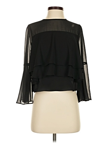 Q&A Long Sleeve Blouse (view 1)