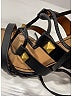 Valentino Black Rockstud Heeled Gladiator Sandals Size EU 37 - photo 5