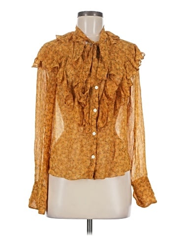 Veronica Beard Long Sleeve Blouse (view 1)