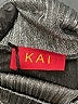Kai 100% Polyester Silver Sleeveless Top Size XS - photo 7