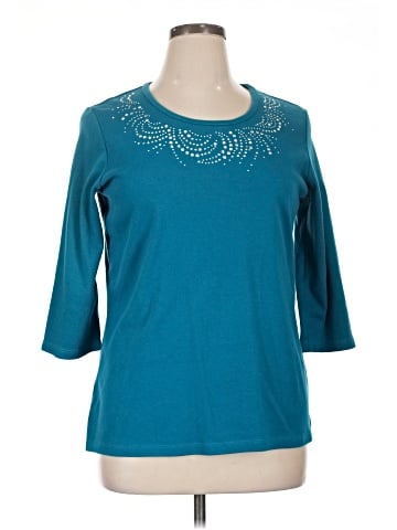 Quacker Factory 3/4 Sleeve Top (view 1)