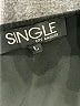 Single 100% Polyester Solid Black Jumpsuit Size L - photo 4