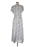 Paige 100% Polyester Gray Casual Dress Size M - photo 2
