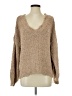 Lulus Tweed Tan Pullover Sweater Size S - photo 1