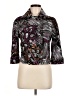 St. John Print Purple Jacket Size 6 - photo 1
