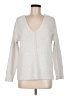 Cupcakes & Cashmere 100% Polyester Silver Pullover Sweater Size M - photo 1