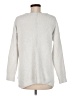 Cupcakes & Cashmere 100% Polyester Silver Pullover Sweater Size M - photo 2
