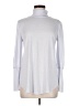 Ann Taylor Factory Silver Long Sleeve Blouse Size M - photo 1